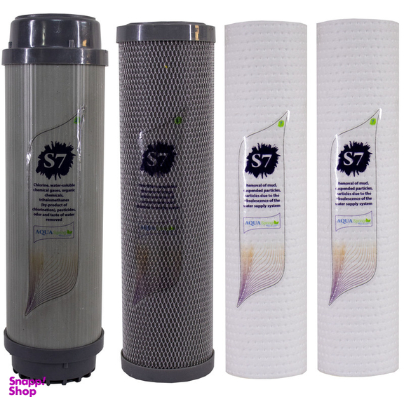 دستگاه تصفیه کننده آب آکوآ اسپرینگ مدل RO-S7-KZ 7800 به همراه فیلتر مجموعه 4 عددی