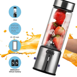 شیکر شارژی کلیک مدل 2025 گنجایش 1 لیتر