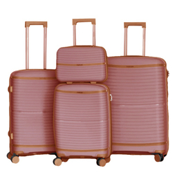 ست چمدان تیتان پلورا مدل TITANPLORA TP6666 TRAVEL IN STYLE مجموعه 4 عددی