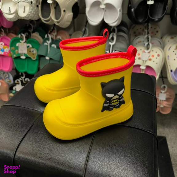 بوت پسرانه مدل بتمنی ویانزا رنگ زرد