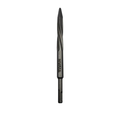 قلم 4 شیار بتن کن تیوان مدل نوک تیز مارپیچ کد YP-MARPICH-PLUS-14*250MM سایز 25 سانتی متر