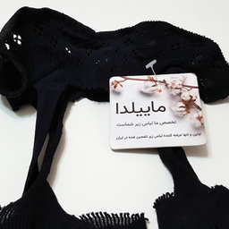 جوراب شلواری زنانه ماییلدا مدل فانتزی کد 3684-KW108  رنگ مشکی