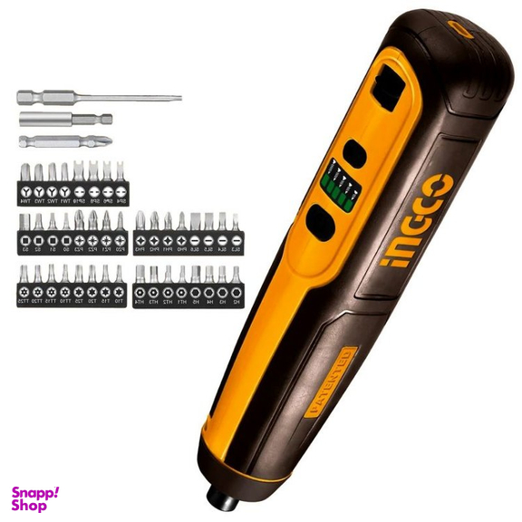 پیچ گوشتی شارژی اینکو کد CSDLI04062 مجموعه 43 عددی