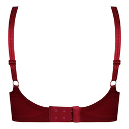 سوتین زنانه شاندرمن مدل فنردار کد 5080-2440-610 رنگ زرشکی