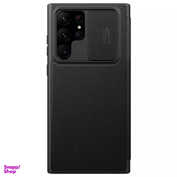 کیف کلاسوری نیلکین مدل Qin Pro Plain Cloth مناسب برای گوشی موبایل سامسونگ Galaxy S23 Ultra