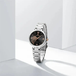 ساعت مچی عقربه ای زنانه نیوی فورس مدل NF5060SB رنگ نقره ای