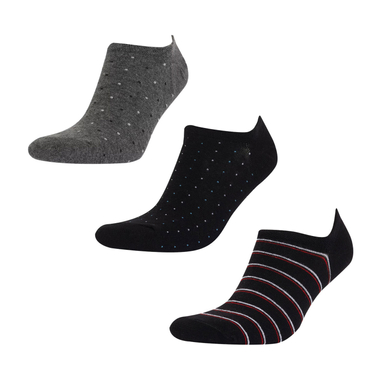 جوراب ساق کوتاه مردانه دفکتو مدل Vethers بسته 3 عددی