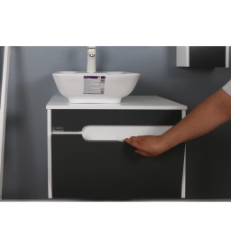 ست کابینت و روشویی دلفین مدل 9053 به همراه آینه و باکس