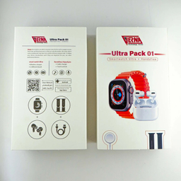 ساعت هوشمند ورنا مدل 01 Ultra Pack به همراه هندزفری بی سیم
