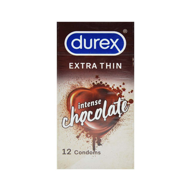 کاندوم دورکس مدل خیلی نازک شکلاتی بسته ۱۲ عددی