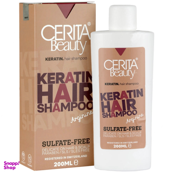 شامپو مو سریتا مدل Arginine Therapy کد ST-K240 حجم 200 میلی لیتر