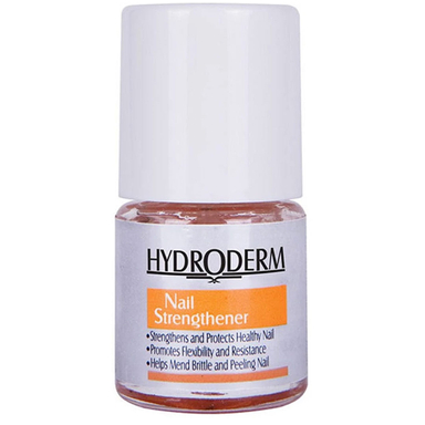 محلول استحکام بخش ناخن هیدرودرم مدل Nail Strengthener حجم 8 میلی‌ لیتر
