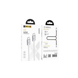 کابل شارژ 60 وات Type-C نکسا مدل L72 طول 1.2 متر