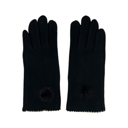 دستکش زنانه مدل پوم دار کد 8108