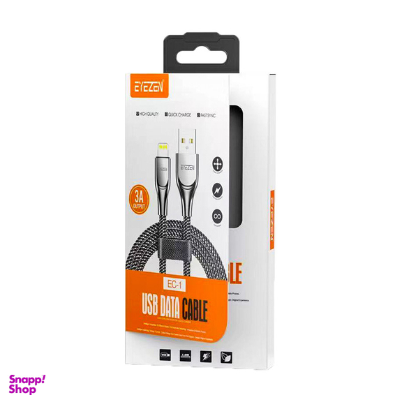 کابل تبدیل USB به لایتنینگ اِیزن مدل EC-1 Fast Charge طول 1 متر