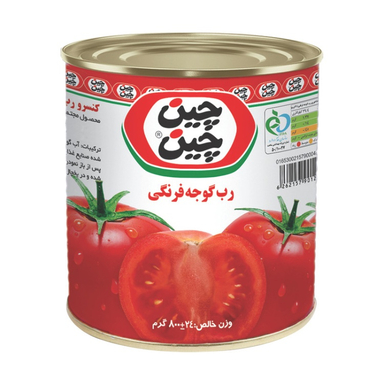 رب گوجه فرنگی چین چین وزن 800 گرم
