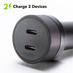 شارژر فندکی موفی مدل 60W dual USB-C