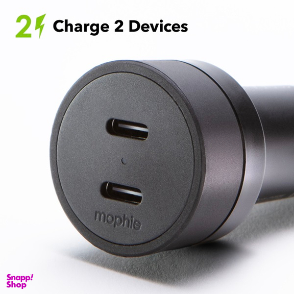 شارژر فندکی موفی مدل 60W dual USB-C
