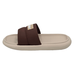 دمپایی مردانه زیتون مدل اسلیپر کد 0600 رنگ کرم