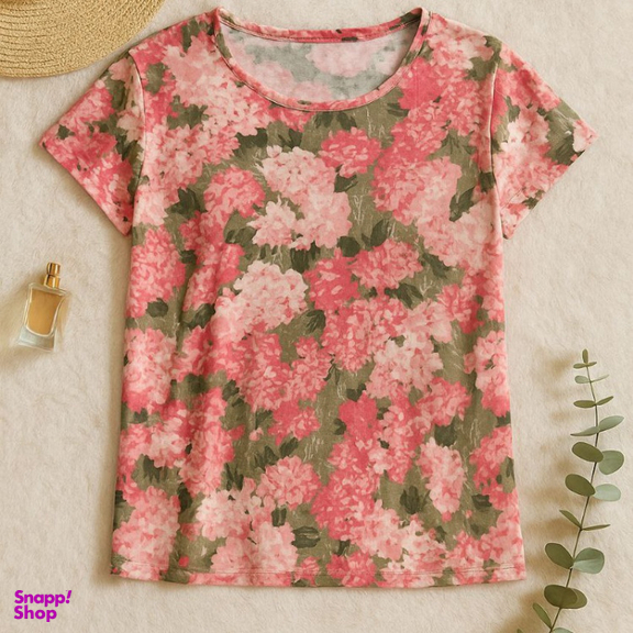 تیشرت زنانه اسمارا کد Z-TGD45