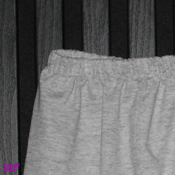 ست بلوز و شلوار پسرانه چیندکا مدل سگ های نگهبان کد 110 رنگ طوسی