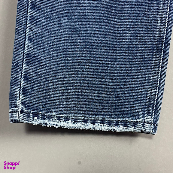 شلوار بگ مردانه طرح ZARA کد 3090 رنگ آبی