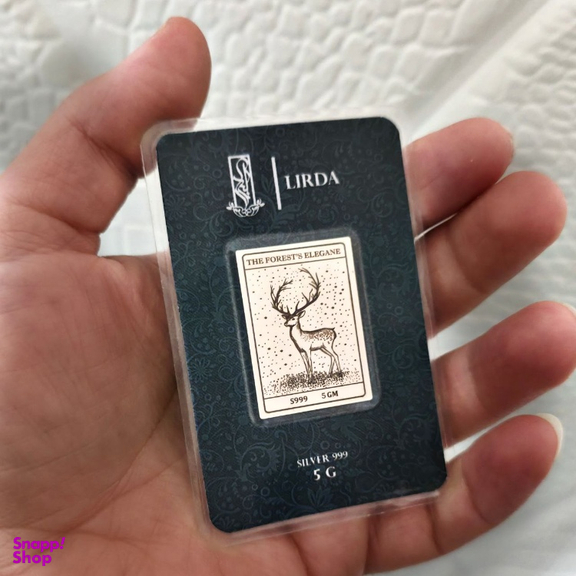شمش نقره لیردا مدل گوزن کد S999