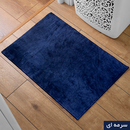 پادری شاران هوم مدل 3 لایه اسفنج دار طرح مخمل سایز 40×65 سانتی متر
