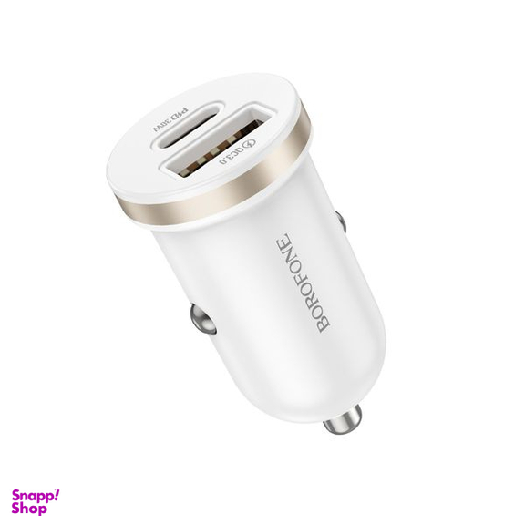 شارژر فندکی 30 وات بروفون مدل BZ22 PD+QC3.0