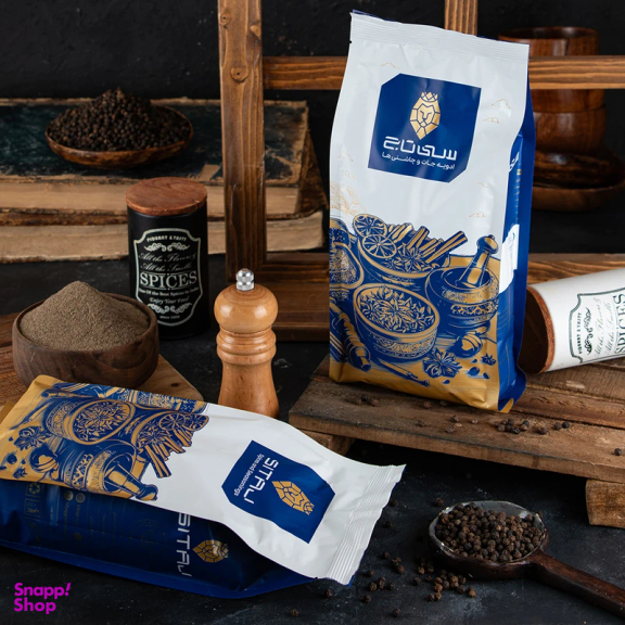 فلفل سیاه ممتاز سی تاج وزن ۱ کیلوگرم