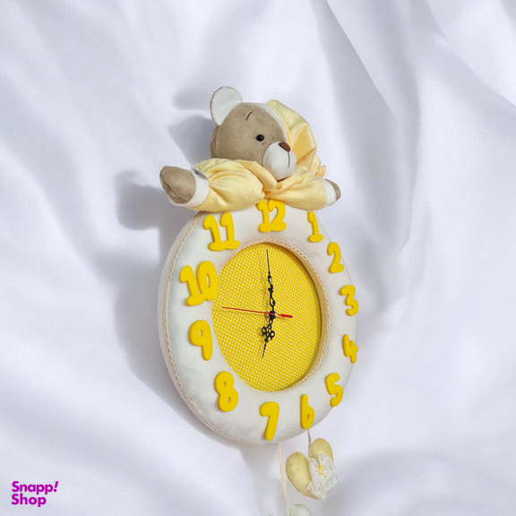 ساعت دیواری نی نی سیس طرح خرس نانان کد WNY