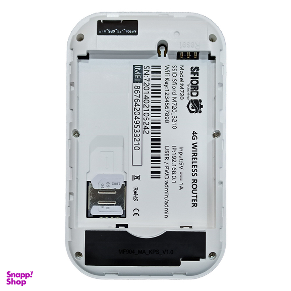 مودم جیبی 4G LTE قابل حمل اسفیورد مدل M720