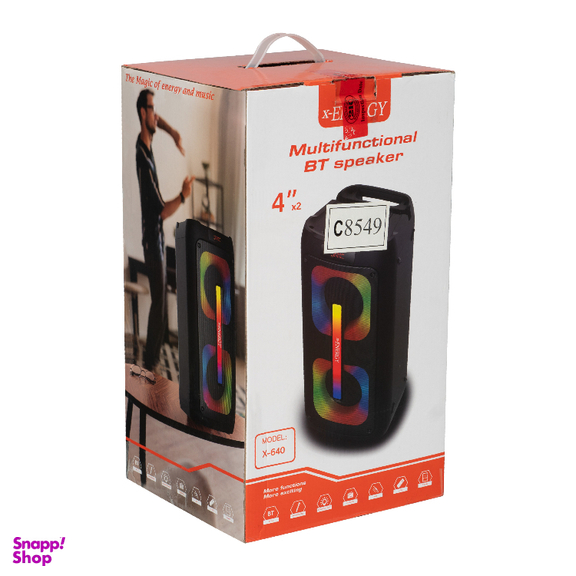 اسپیکر بلوتوثی قابل حمل ایکس-انرژی مدل X-640