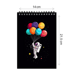 ست لوازم تحریر پدیده نقش طرح مریخی مجموعه 3 عددی