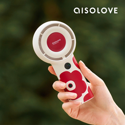 پنکه شارژی ای آی سو لاو مدل F16 Red Flower