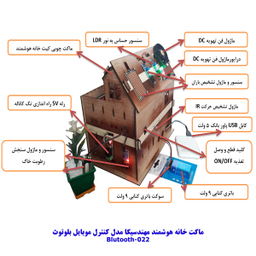 کیت آموزشی خانه هوشمند مهندسیکا مدل Bluetooth-022