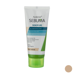 کرم آردن سبوما مدل SEBOPURE یکنواخت کننده رنگ بژ روشن 40 میلی لیتر