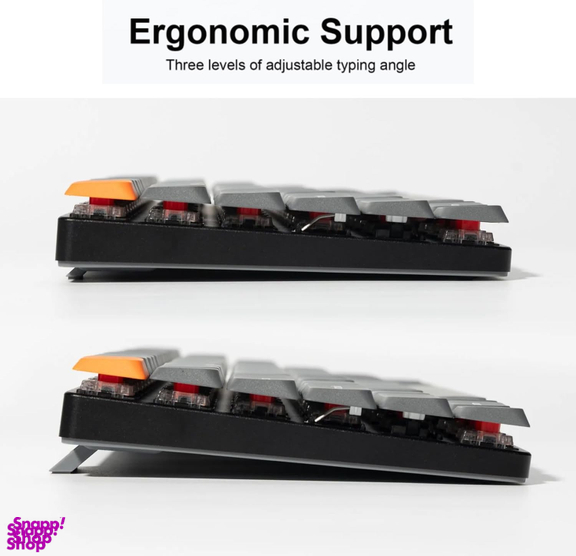 کیبورد بی سیم مکانیکی کیکرون مدل K3 Max RGB Brown Switch