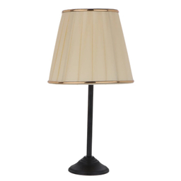 آباژور رومیزی نورهام مدل NHM-BLACKSILVERY-15