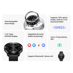 ساعت هوشمند شیائومی مدل Xiaomi Watch S3