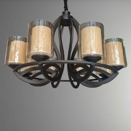 لوستر 8 شعله چشمه نور کد JA9160