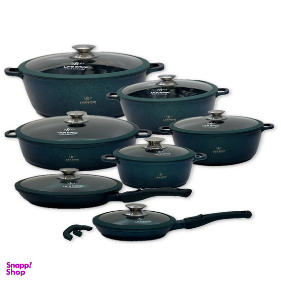 سرویس پخت و پز 24 پارچه لایف اسمایل مدل LIFEP7S24