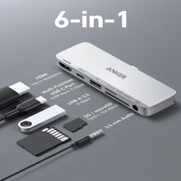 هاب 6 پورت انکر مدل 541 A8363HA1 USB-C