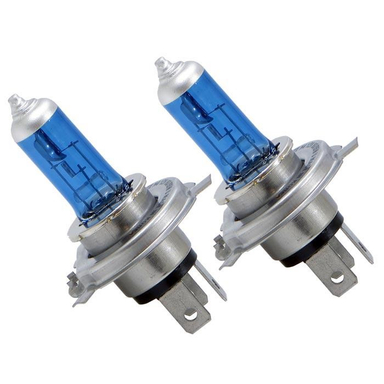 لامپ چراغ جلو خودرو مدل H4 کد 100w مناسب پراید صبا / 131 / 141 بسته 2 عددی