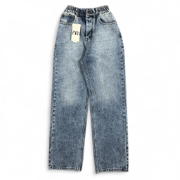 شلوار بگ مردانه طرح ZARA کد 3488 رنگ آبی