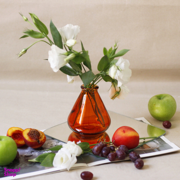 گلدان شیشه ای کد SR27