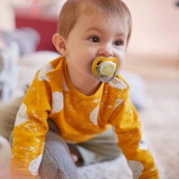 پستانک الترا ایر 18-6 ماه اونت کد SCF080/18 طرح لیمو