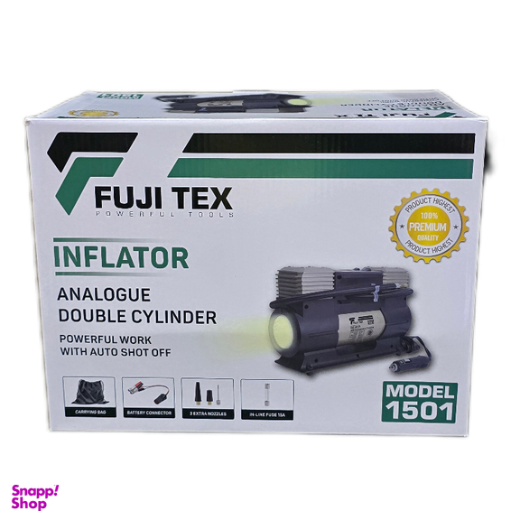 کمپرسور باد فندکی و سر باتری فوجیتکس مدل 1501