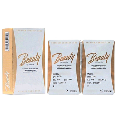 لنز رنگی فصلی بیوتی مدل B:207 رنگ طوسی خاکستری