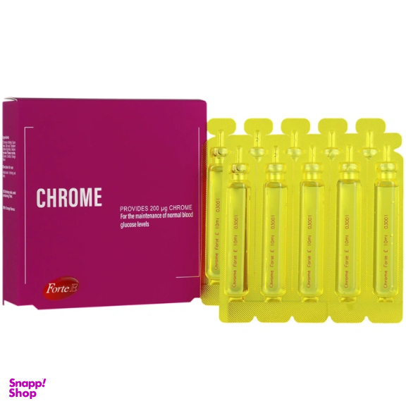 ویال خوراکی کروم فورت ای سمر طب درمان بسته 10 عددی